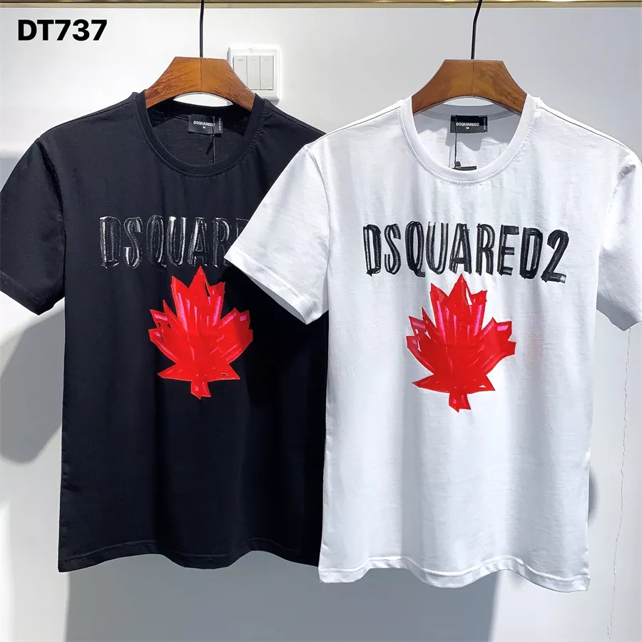 Dsquared T-Shirts Short Sleeved For Men Vibrant 4017