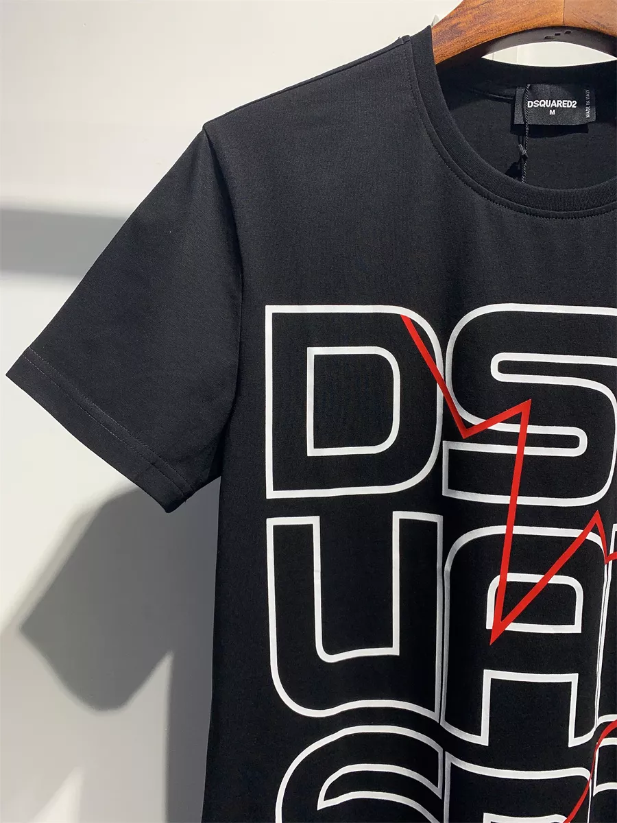 Dsquared T-Shirts Short Sleeved For Men Vibrant 9362