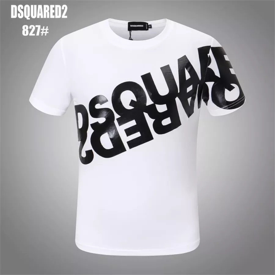 Dsquared T-Shirts Short Sleeved For Men Vibrant 9433