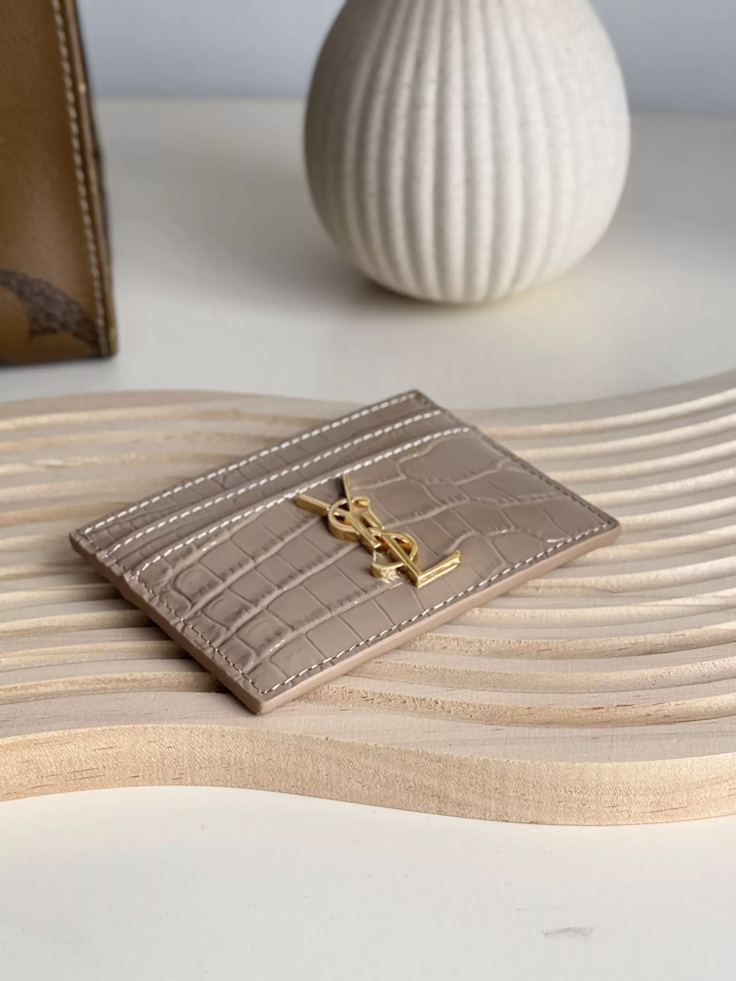 Durable 1010 Yves Saint Laurent YSL Card Case For Women