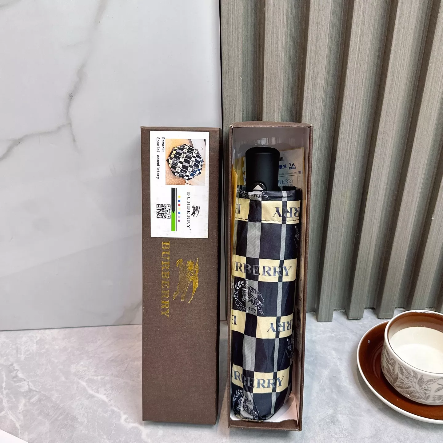 Durable 1015 Burberry Umbrellas