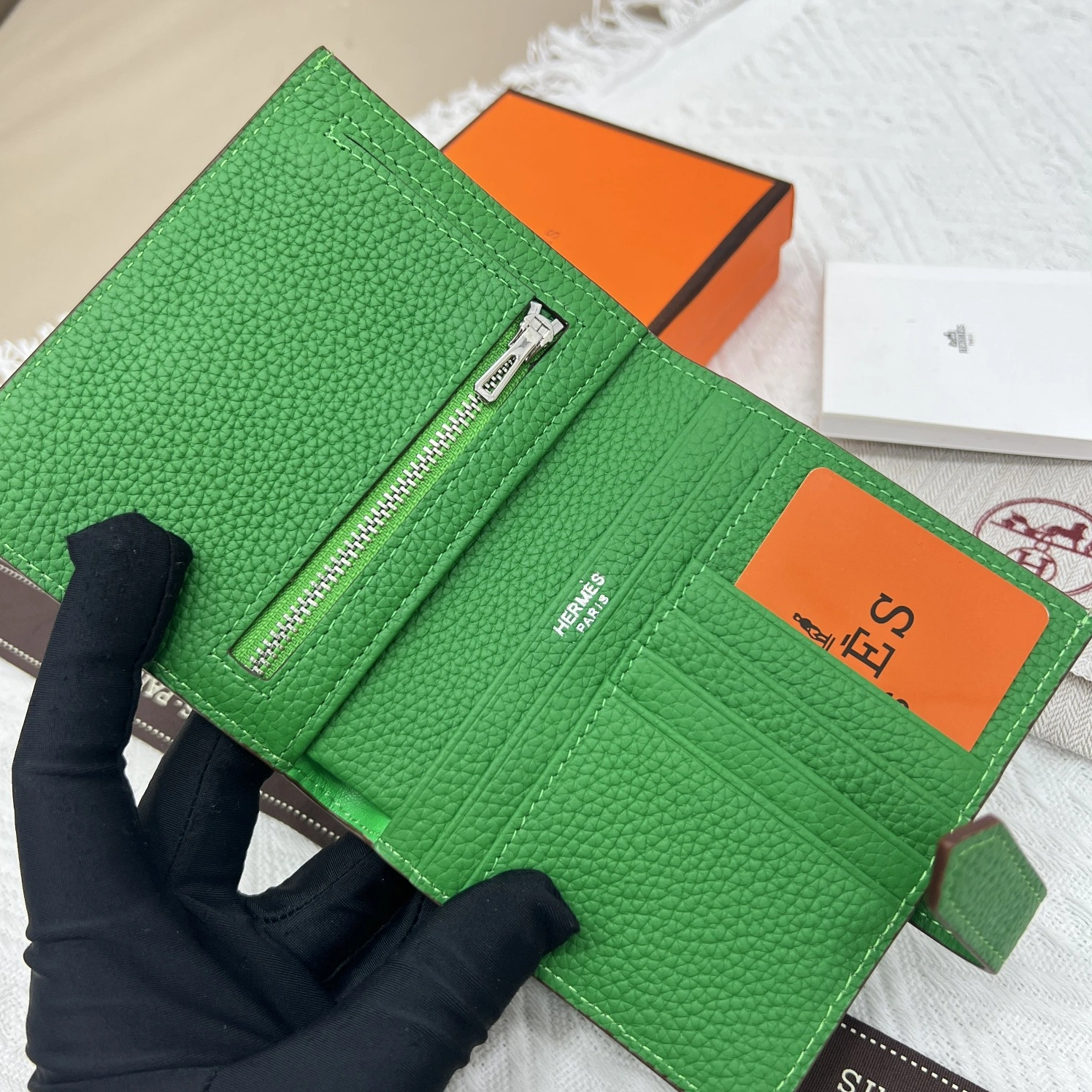 Durable 1037 Hermes AAA Quality Wallets