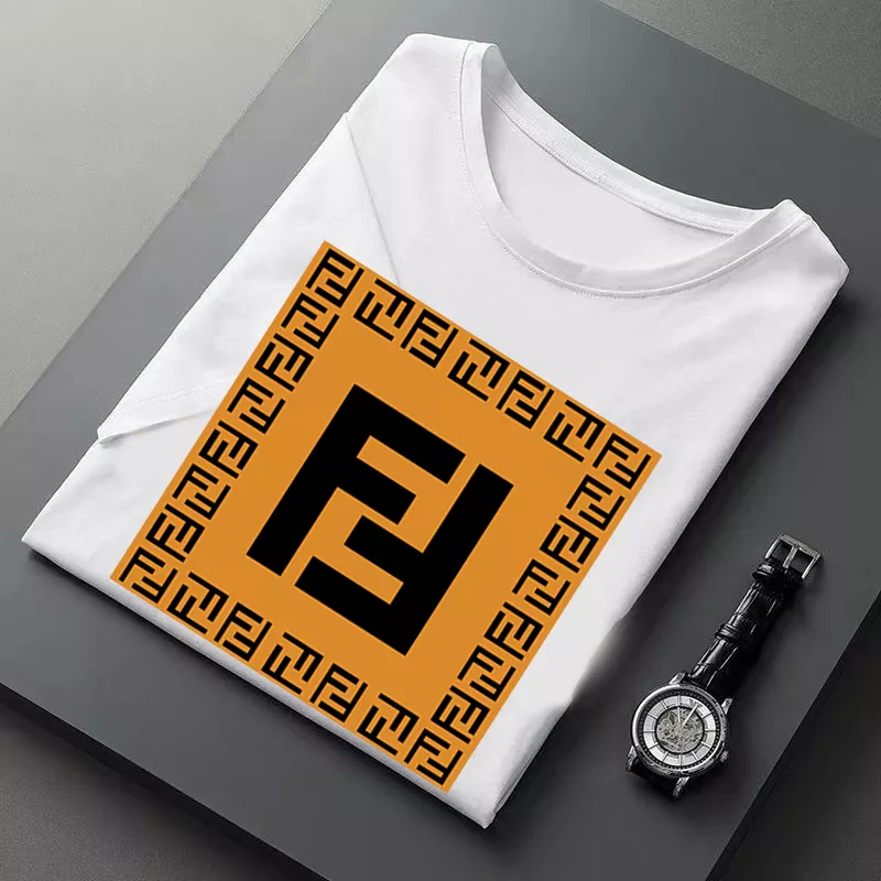 Durable 1111 Fendi T-Shirts Short Sleeved For Men
