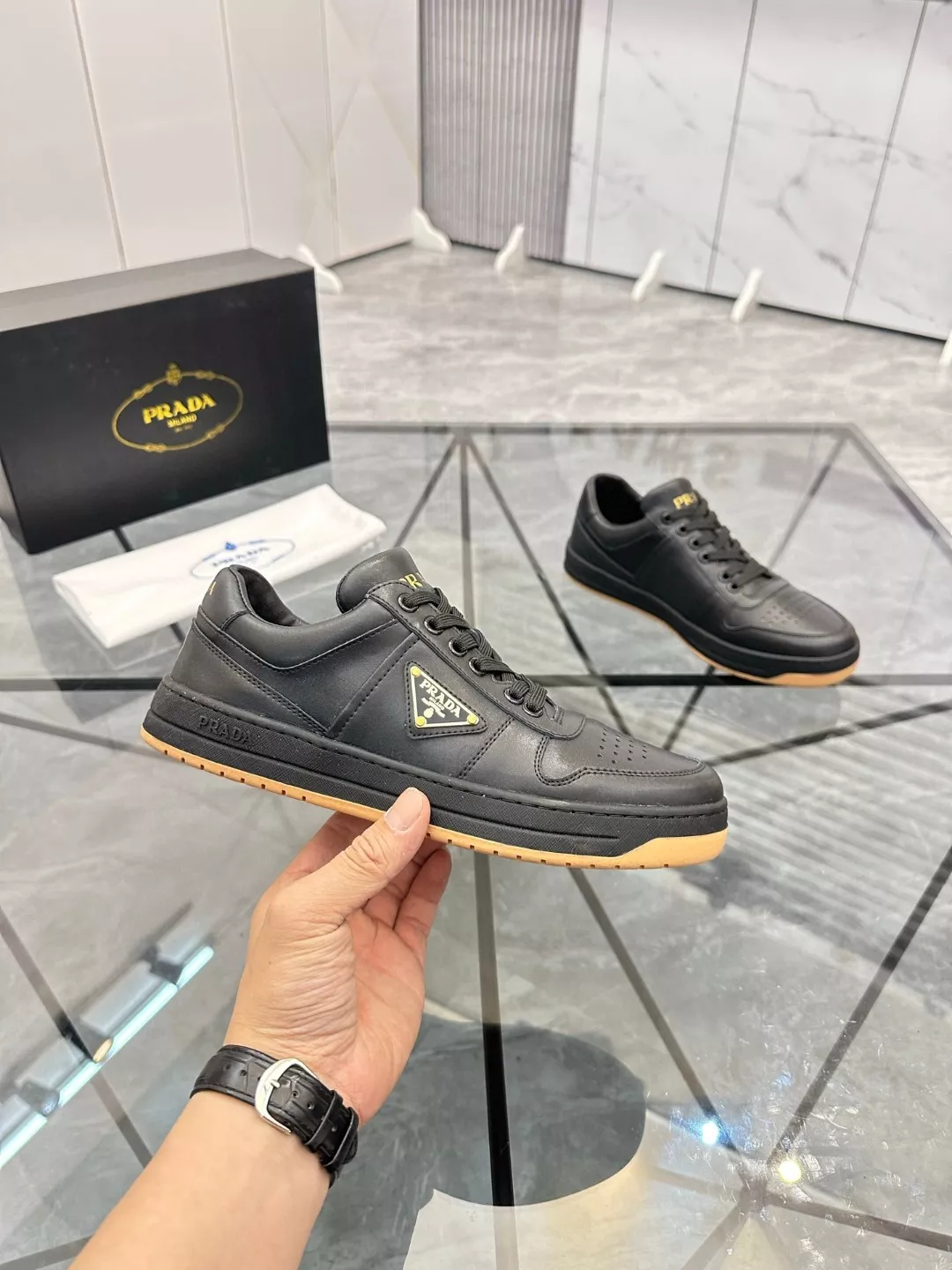 Durable 1141 Prada Casual Shoes For Men