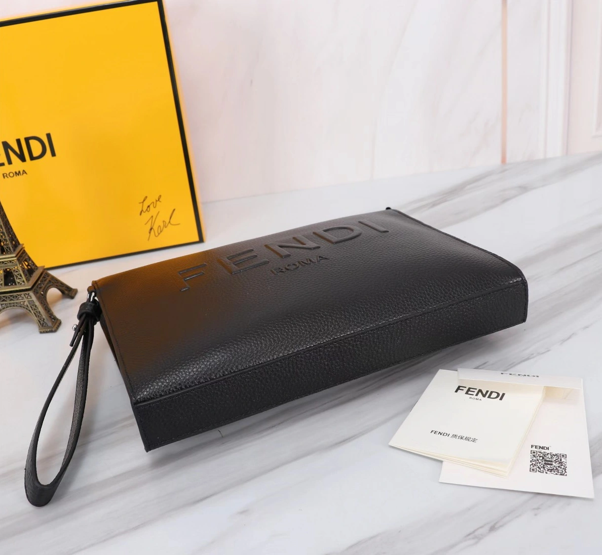 Durable 1154 Fendi AAA Man Wallets