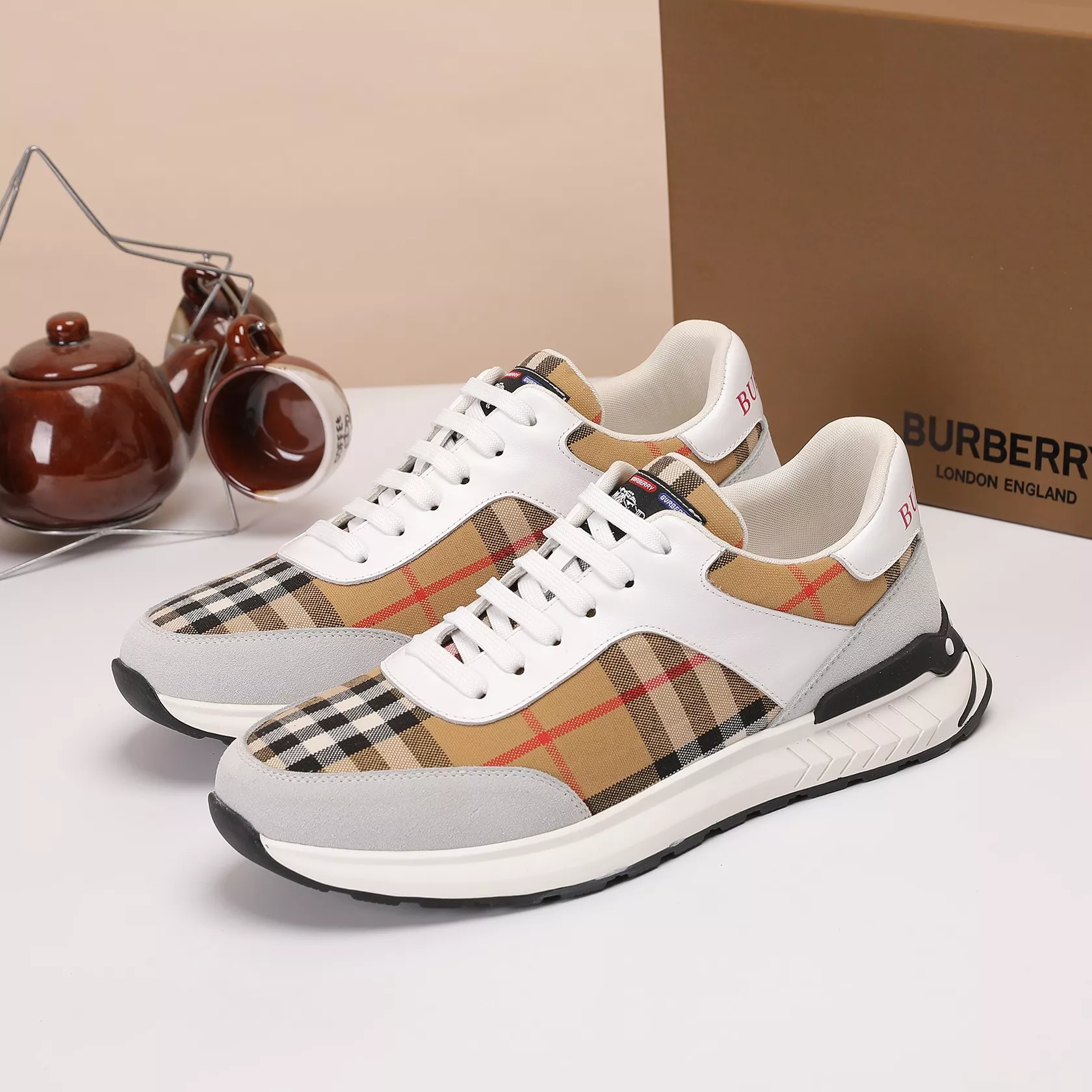 Durable 1177 Burberry Casual Shoes For Men