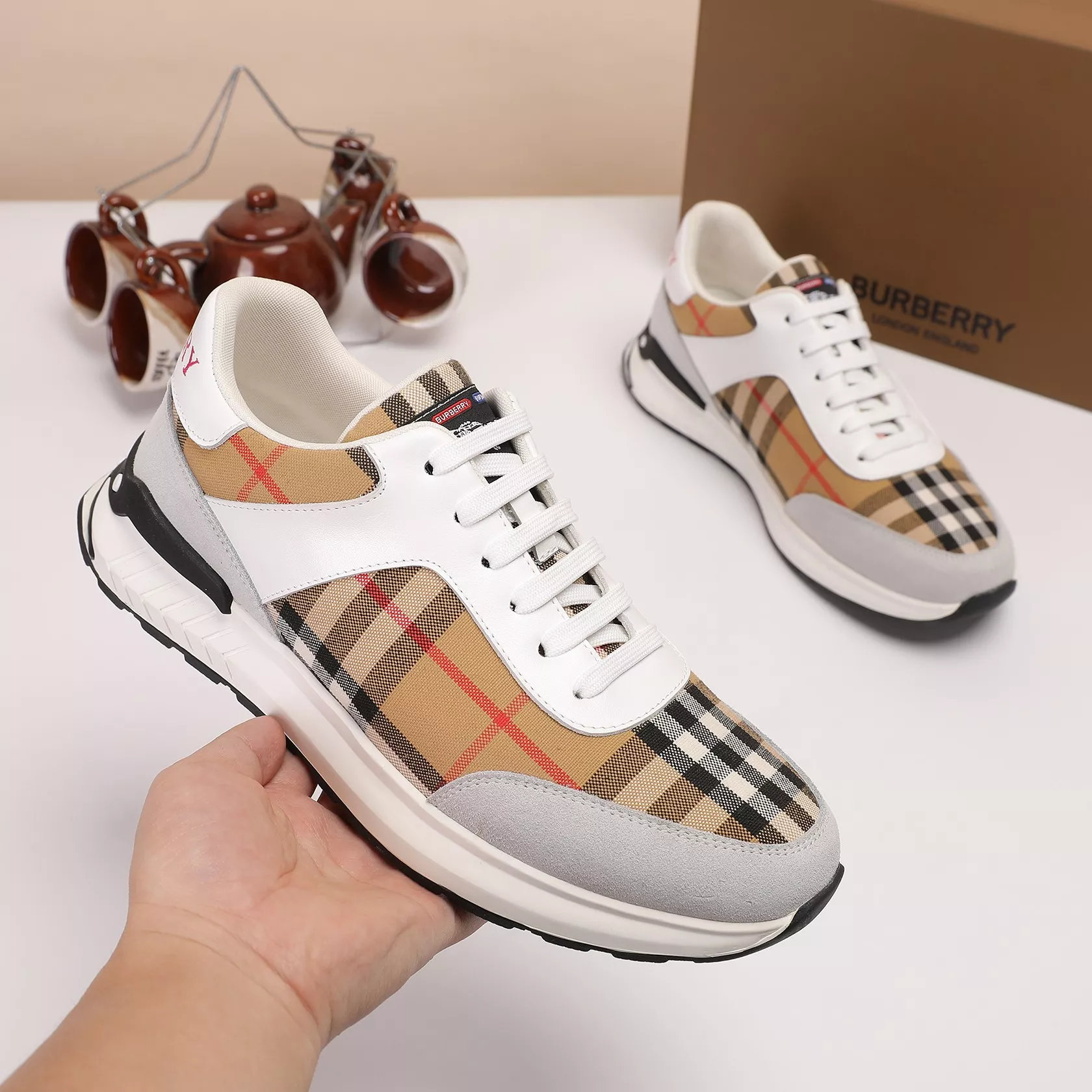 Durable 1177 Burberry Casual Shoes For Men