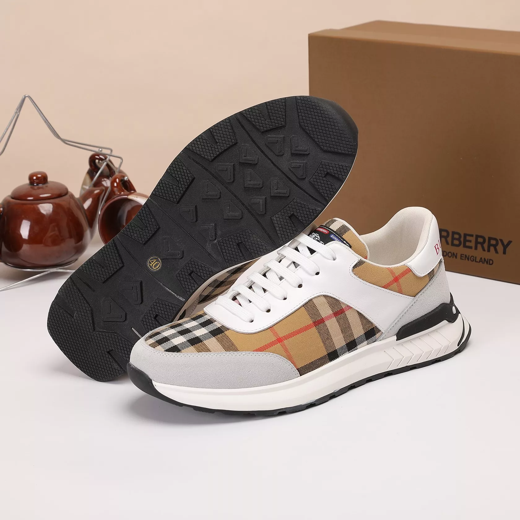 Durable 1177 Burberry Casual Shoes For Men