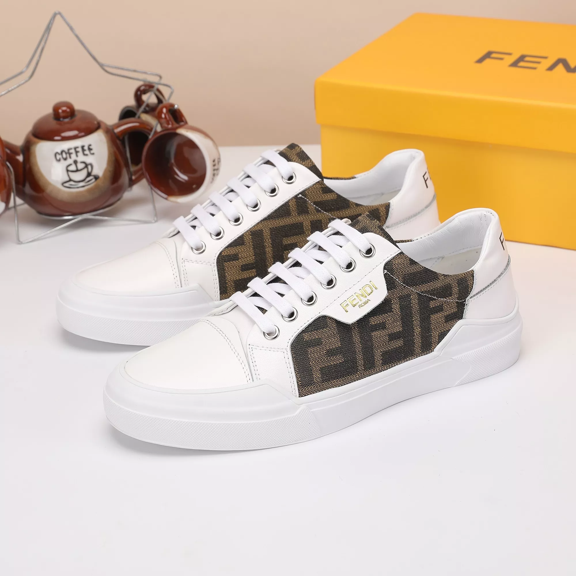 Durable 1224 Fendi Casual Shoes For Men