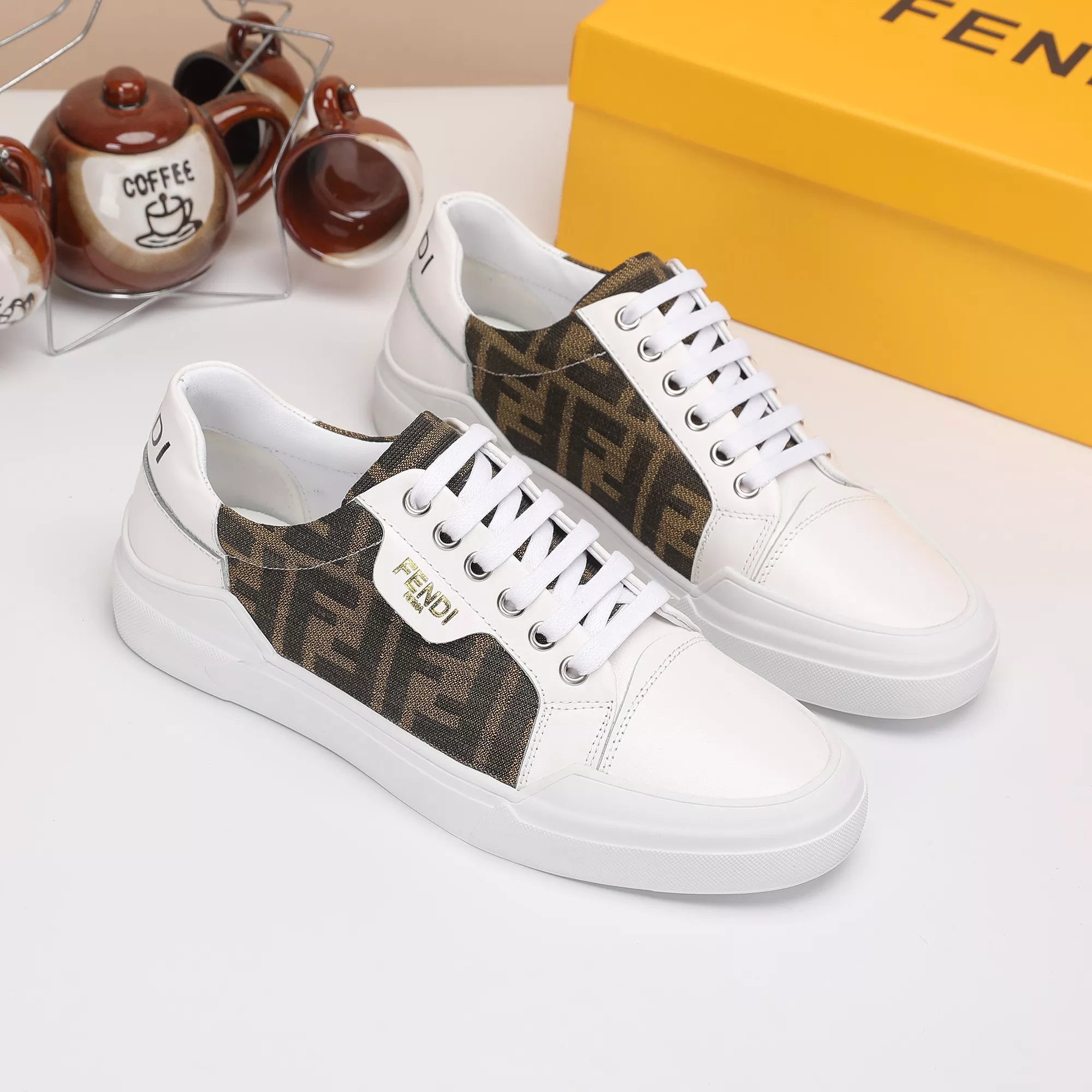 Durable 1224 Fendi Casual Shoes For Men