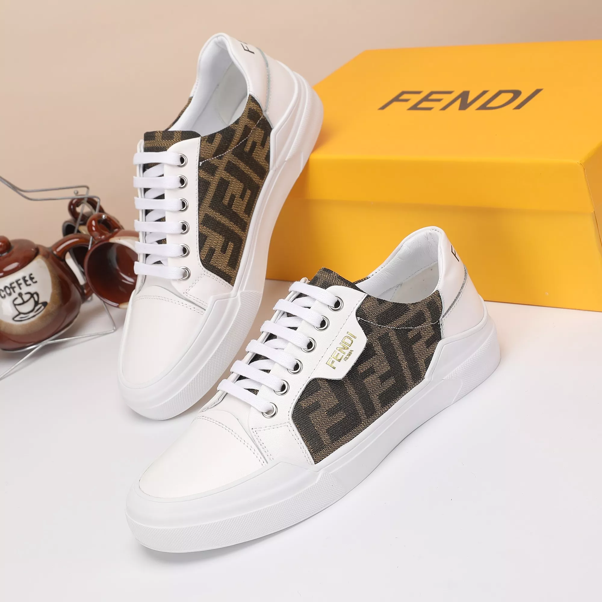 Durable 1224 Fendi Casual Shoes For Men