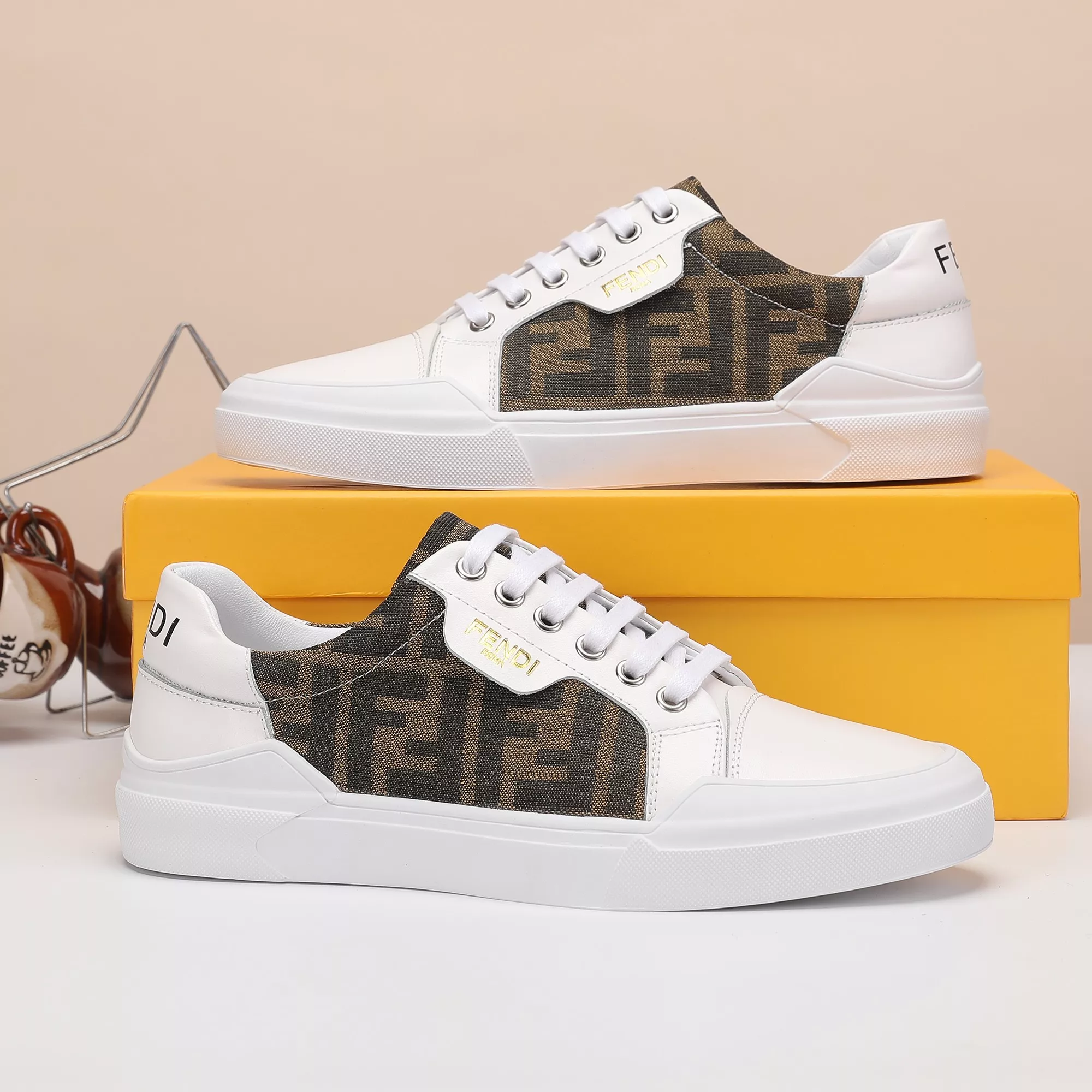 Durable 1224 Fendi Casual Shoes For Men