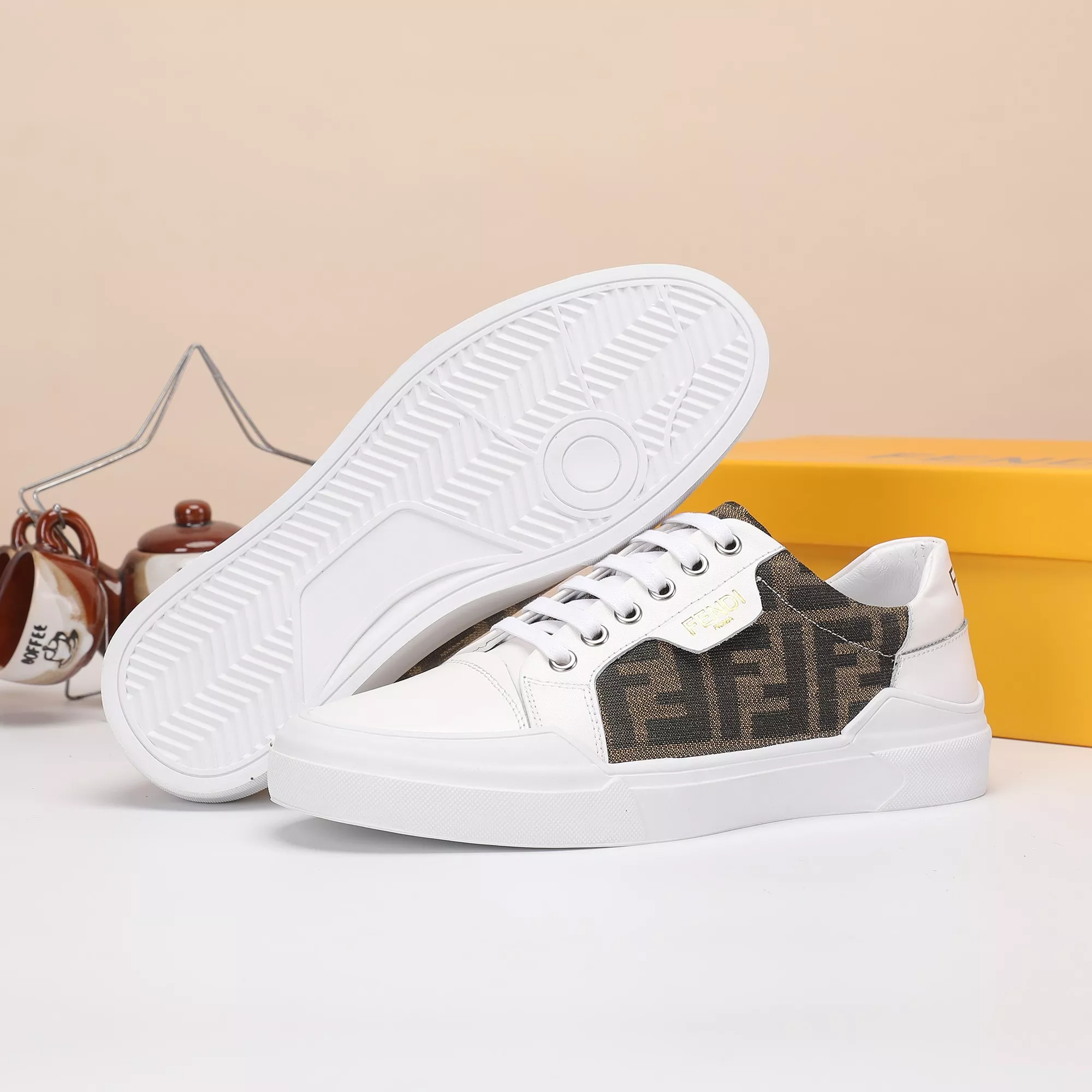 Durable 1224 Fendi Casual Shoes For Men