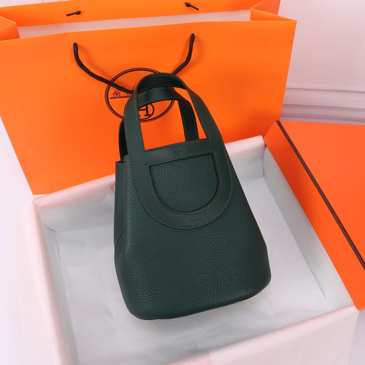 Durable 1243 Hermes AAA Quality Handbags In Gold For Women