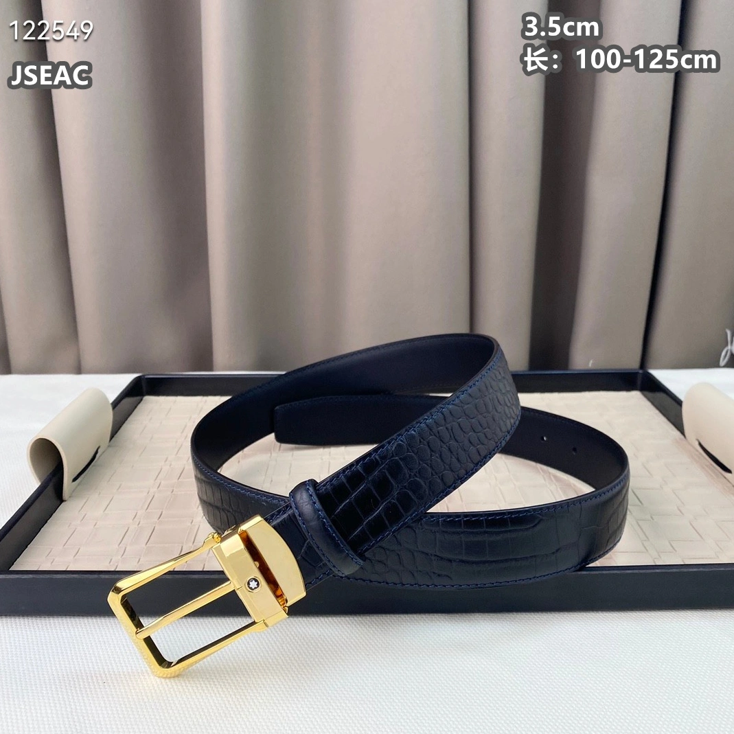 Durable 1264 Montblanc AAA Quality Belts For Men