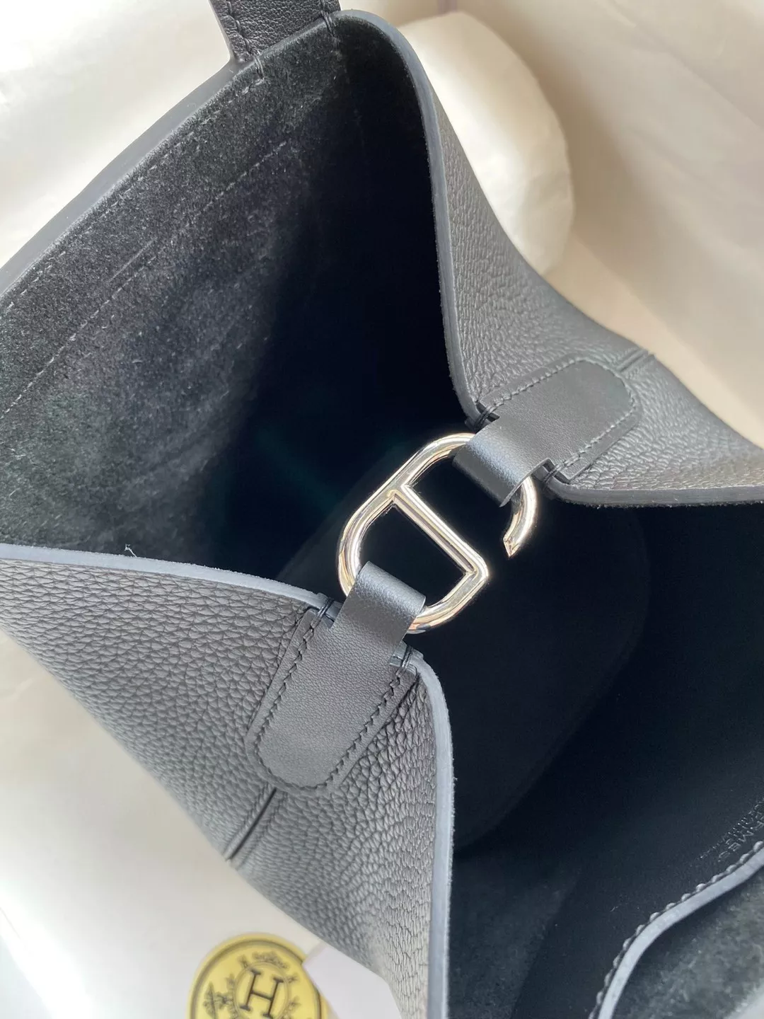 Durable 1313 Hermes AAA Quality Handbags In Silver For Women