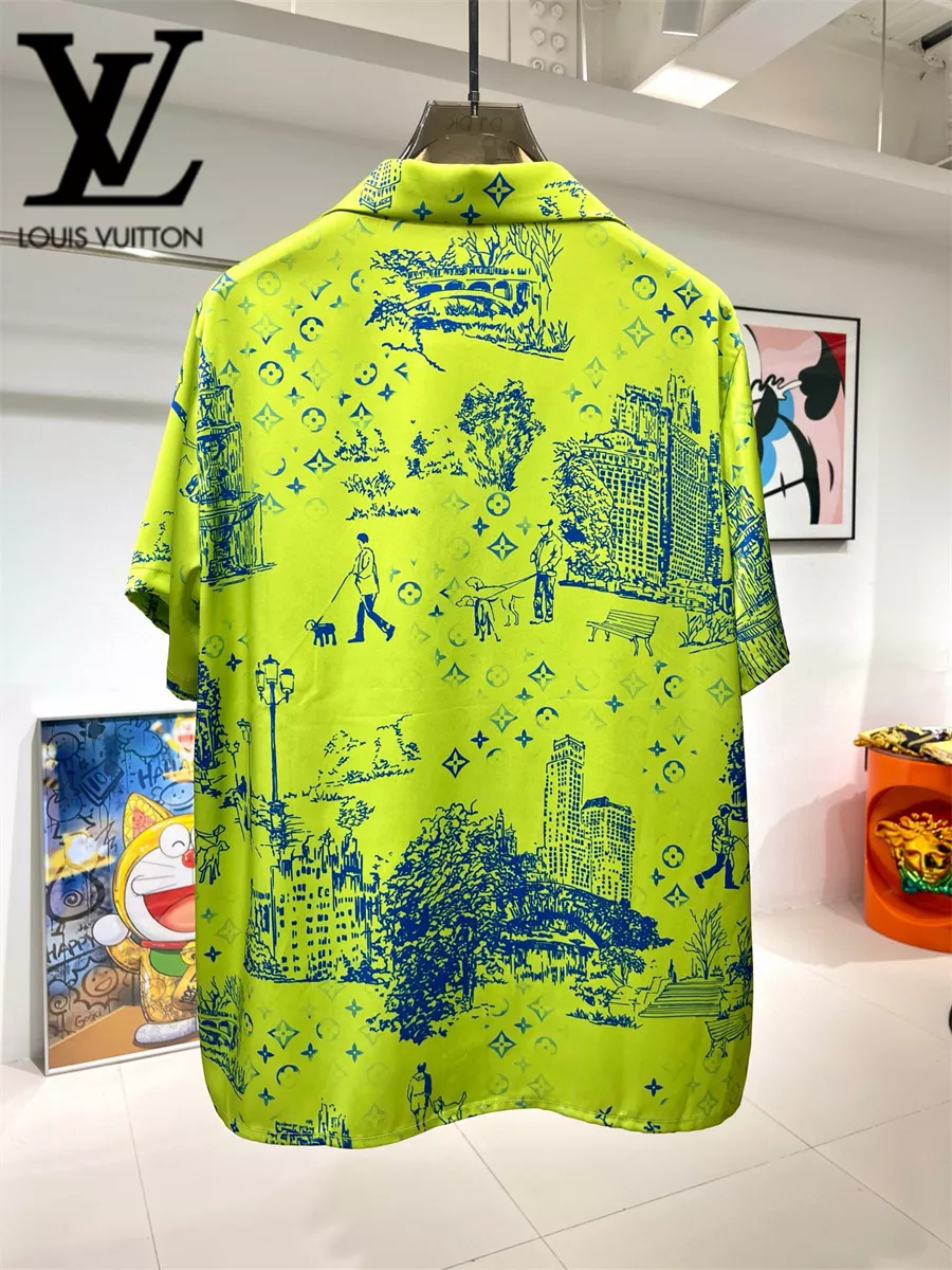 Durable 1442 Louis Vuitton LV Tracksuits Short Sleeved For Men