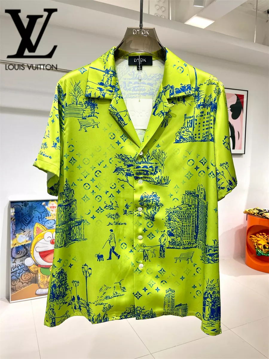 Durable 1442 Louis Vuitton LV Tracksuits Short Sleeved For Men