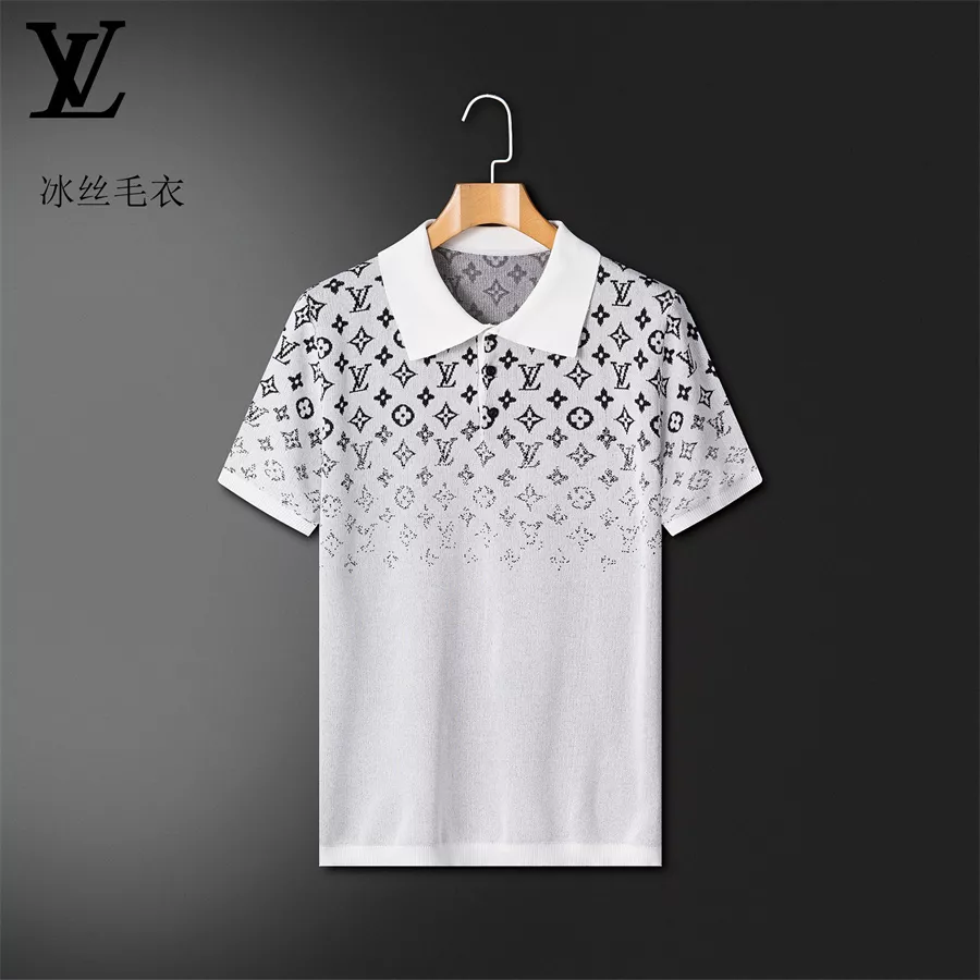 Durable 1453 Louis Vuitton LV T-Shirts Short Sleeved For Men