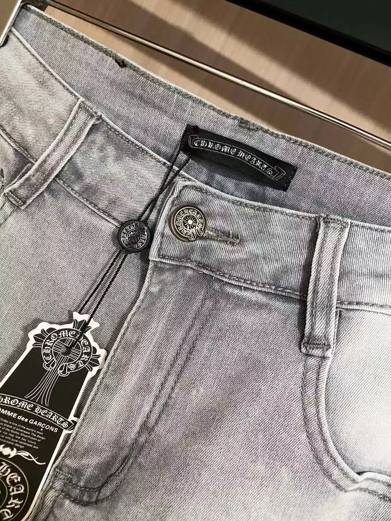 Durable 1454 Chrome Hearts Jeans For Men