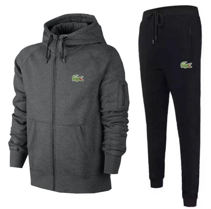 Durable 1592 Lacoste Tracksuits Long Sleeved For Men