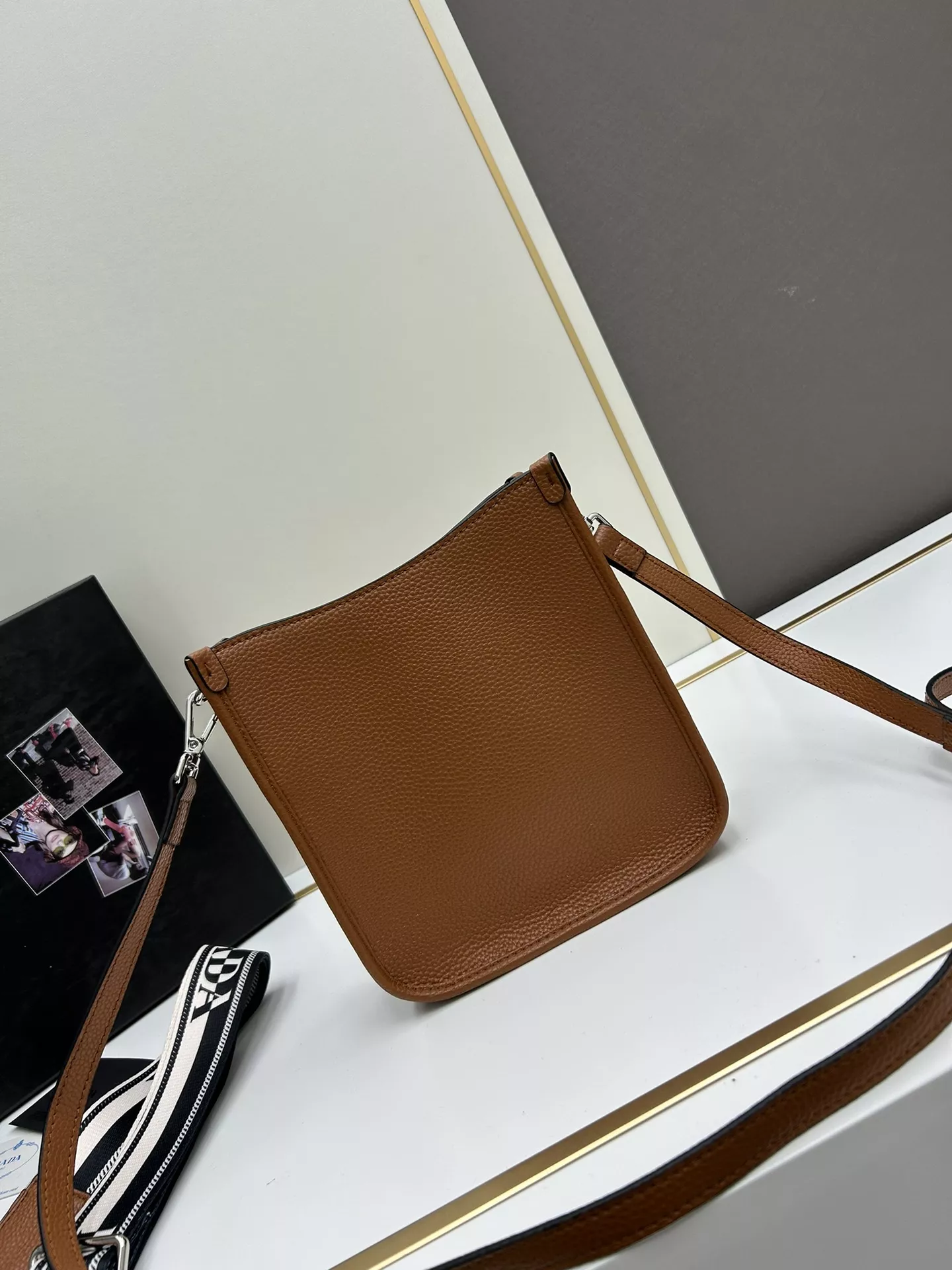 Durable 1598 Prada AAA Quality Messenger Bags For Women