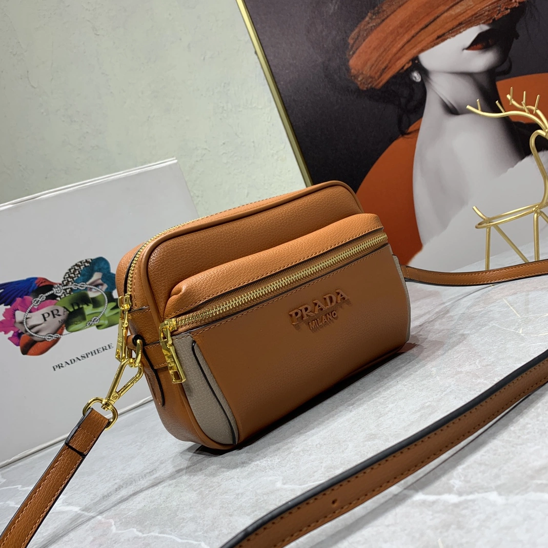 Durable 1683 Prada AAA Quality Messenger Bags For Women