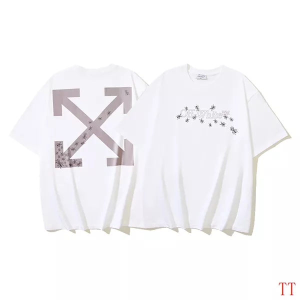 Durable 1689 Off-White T-Shirts Short Sleeved For Unisex