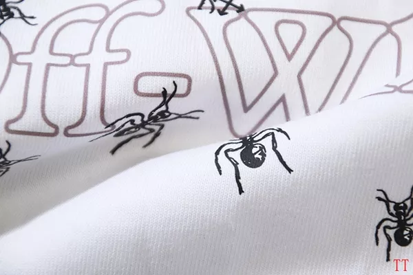 Durable 1689 Off-White T-Shirts Short Sleeved For Unisex