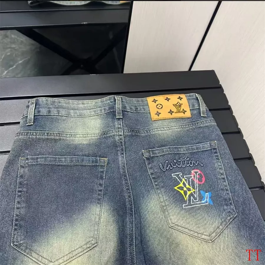 Durable 1696 Louis Vuitton LV Jeans For Men
