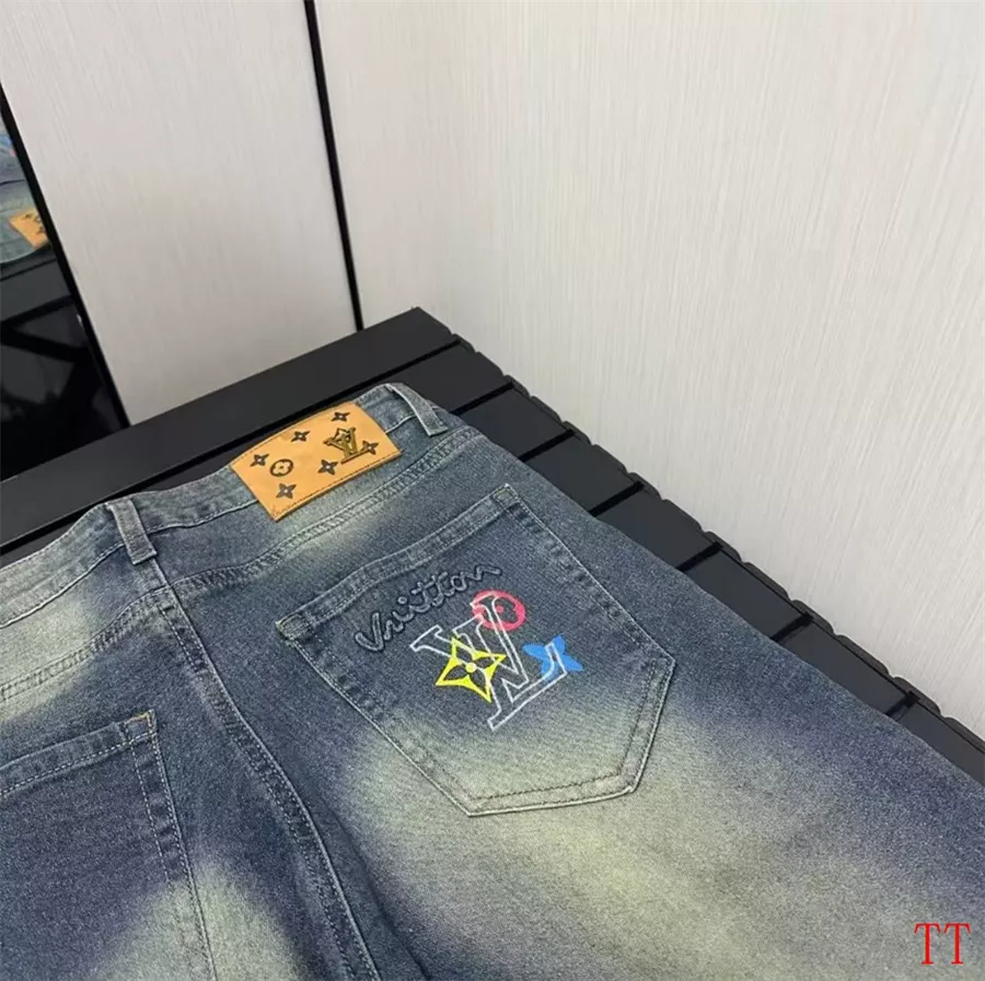 Durable 1696 Louis Vuitton LV Jeans For Men