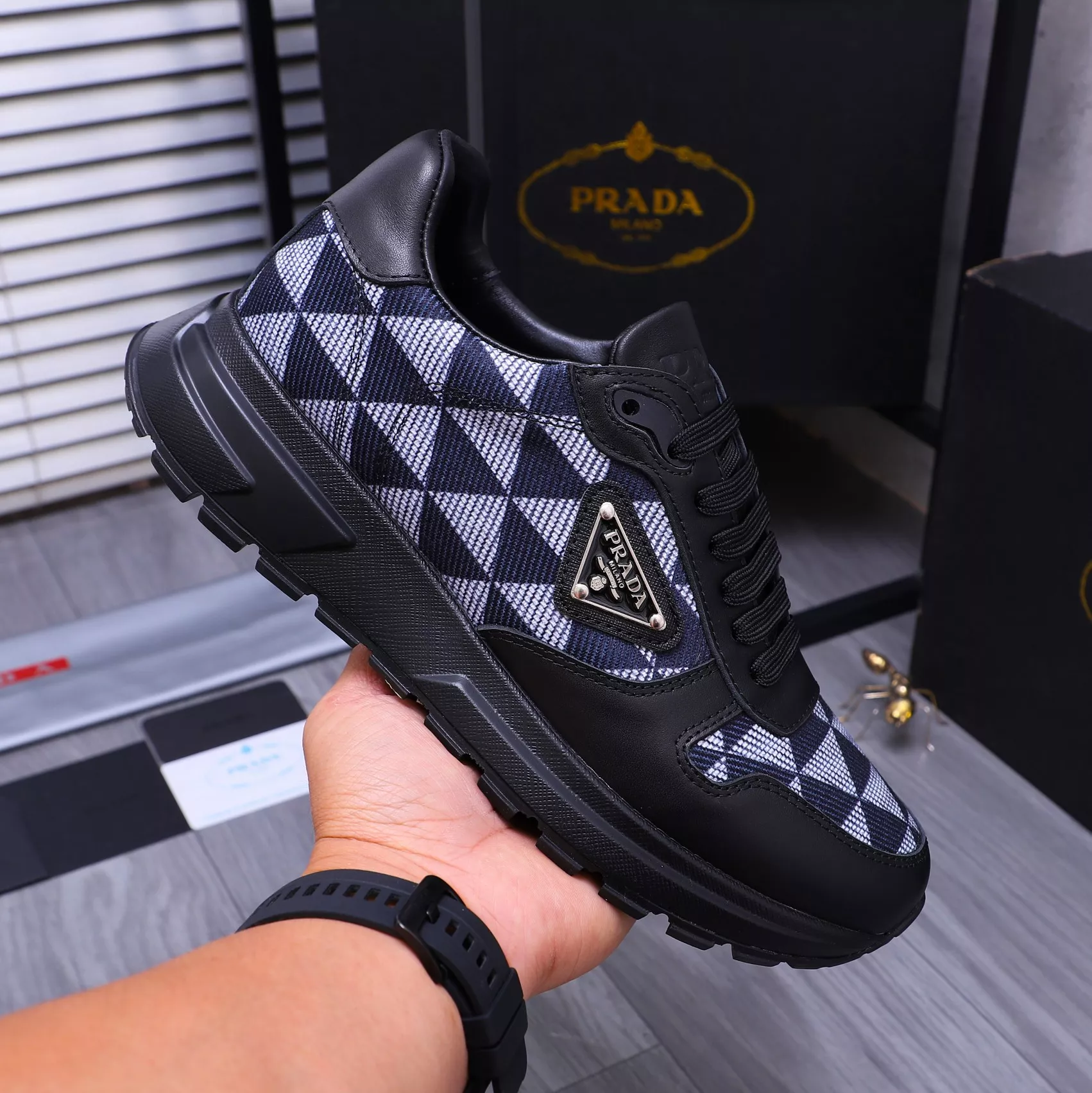 Durable 1696 Prada Casual Shoes For Men