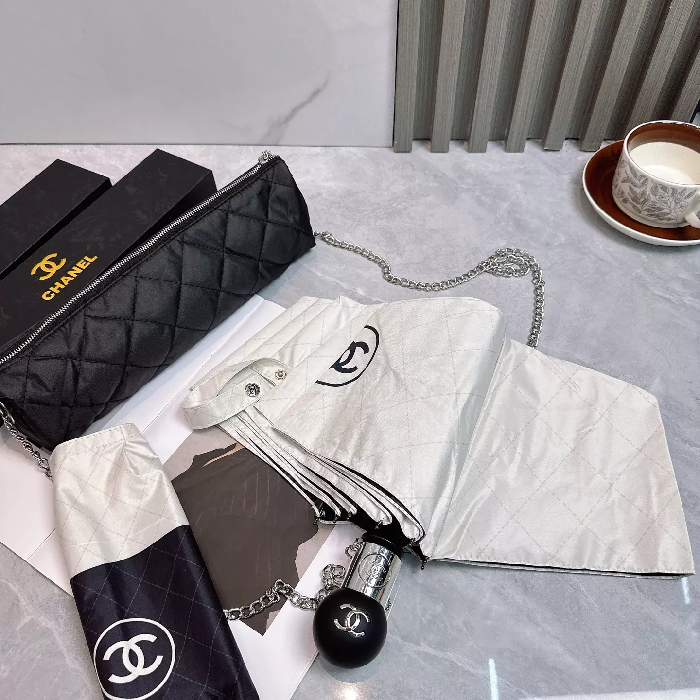 Durable 1731 Chanel Umbrellas