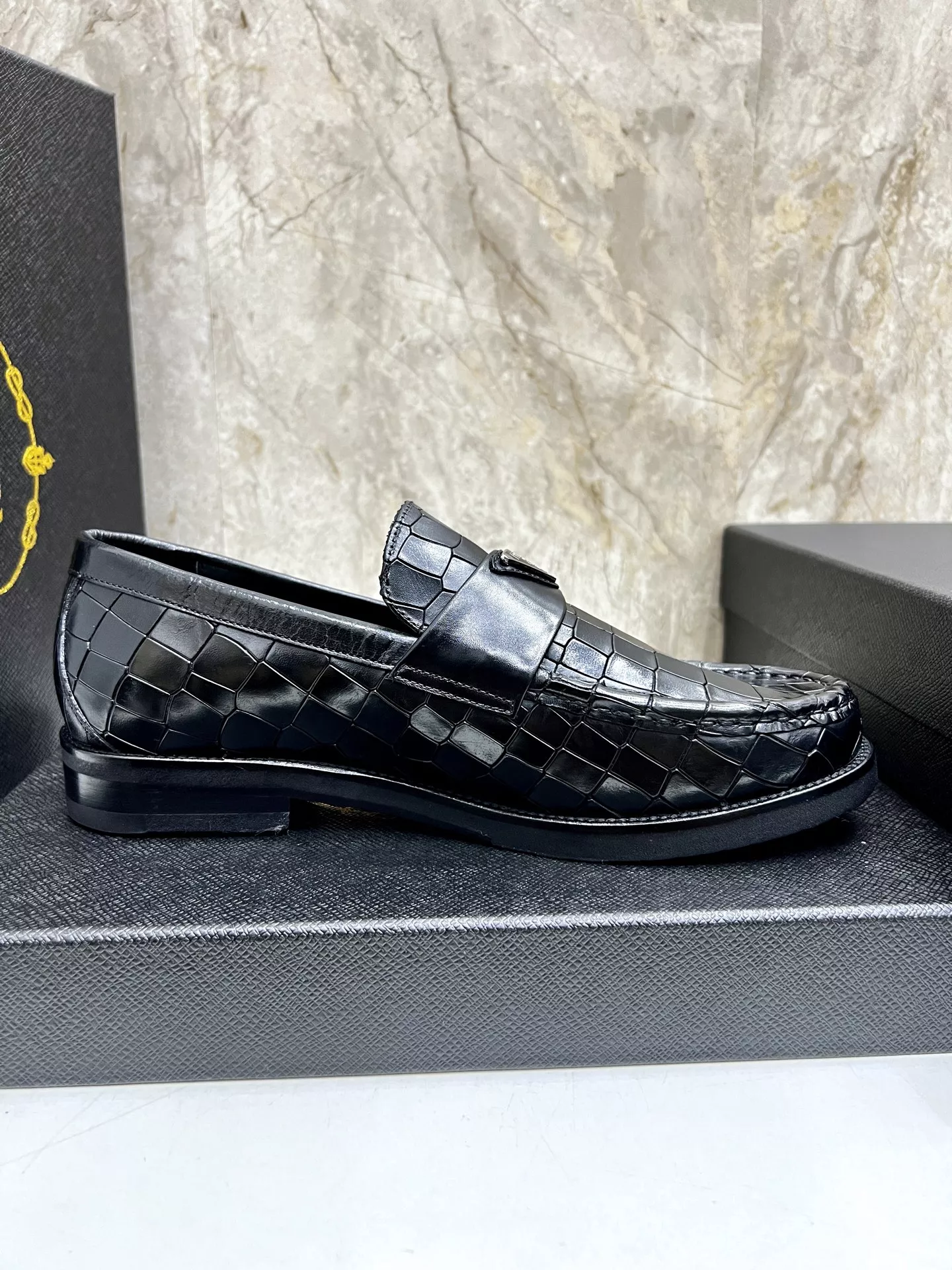 Durable 1750 Prada Leather Shoes For Men