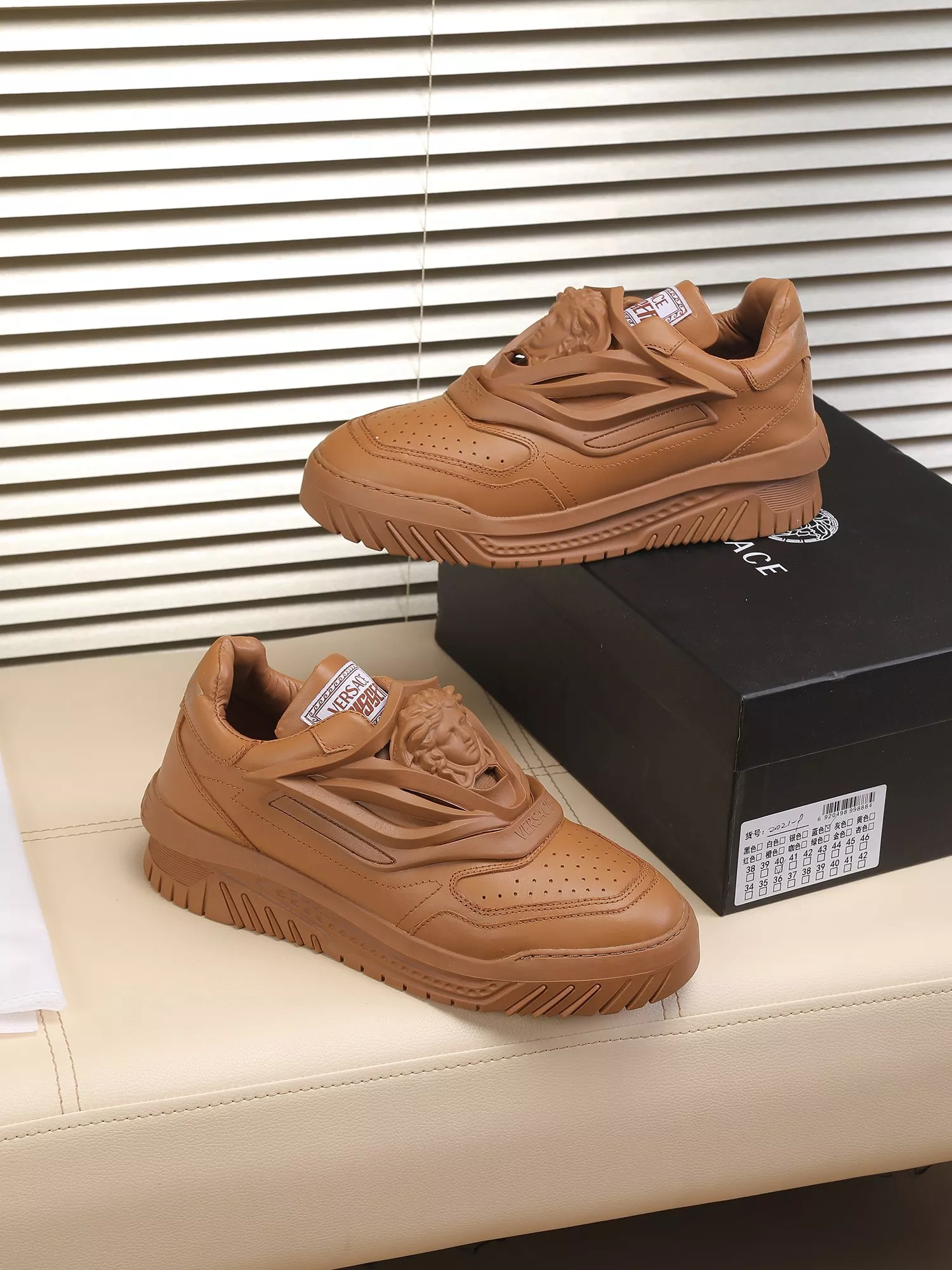 Durable 1766 Versace Casual Shoes For Men