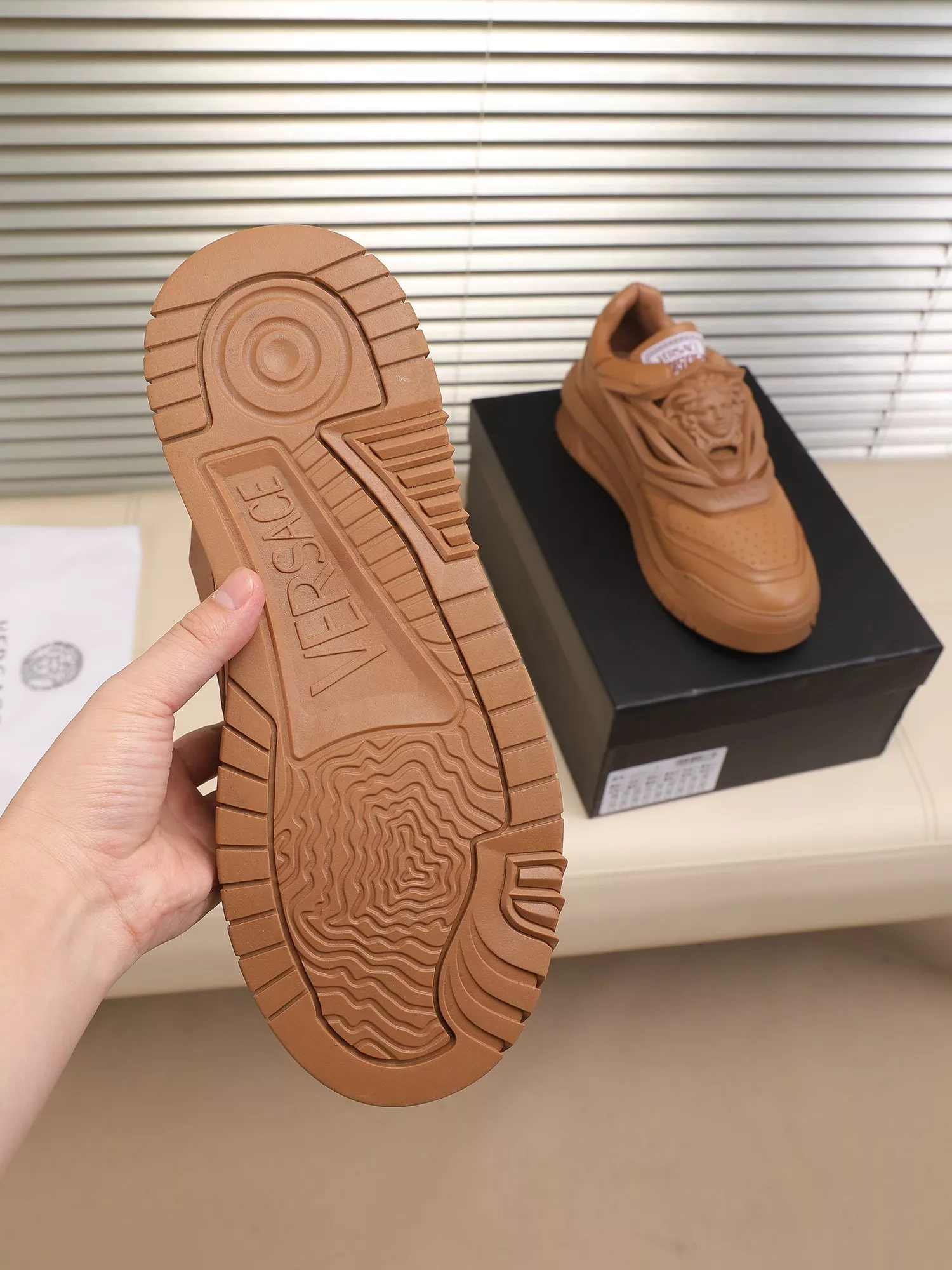 Durable 1766 Versace Casual Shoes For Men