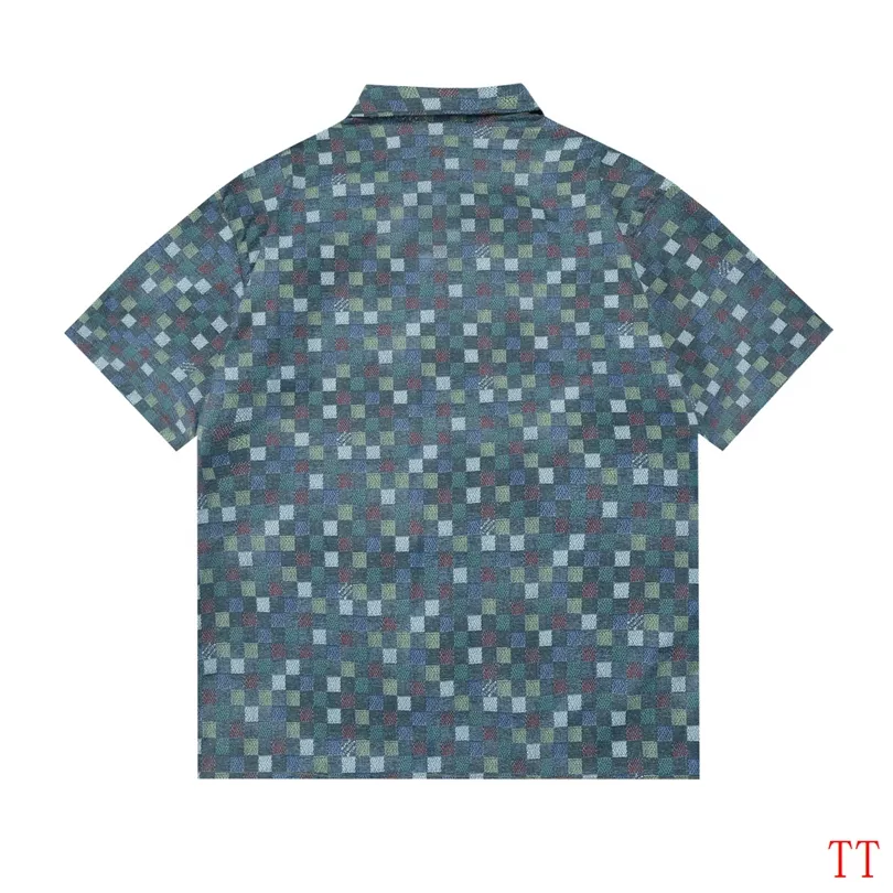 Durable 1800 Louis Vuitton LV Shirts Short Sleeved For Unisex