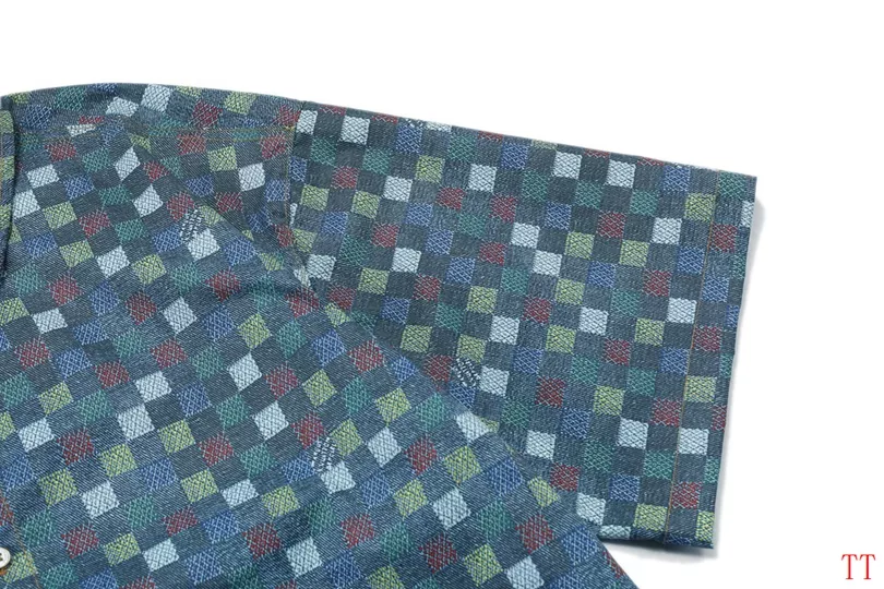 Durable 1800 Louis Vuitton LV Shirts Short Sleeved For Unisex