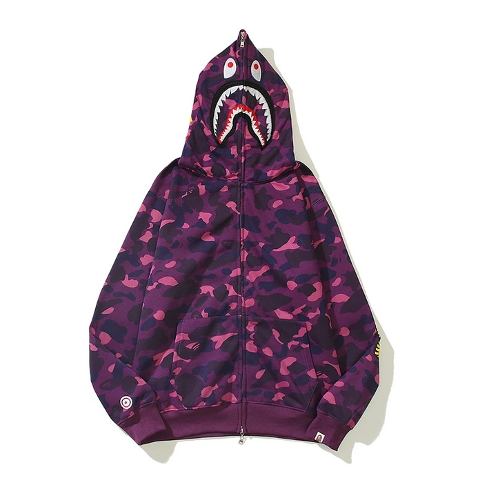 Durable 1835 Bape Hoodies Long Sleeved For Men