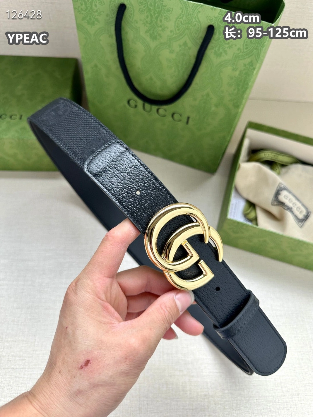 Durable 1873 Gucci AAA Quality Belts For Men