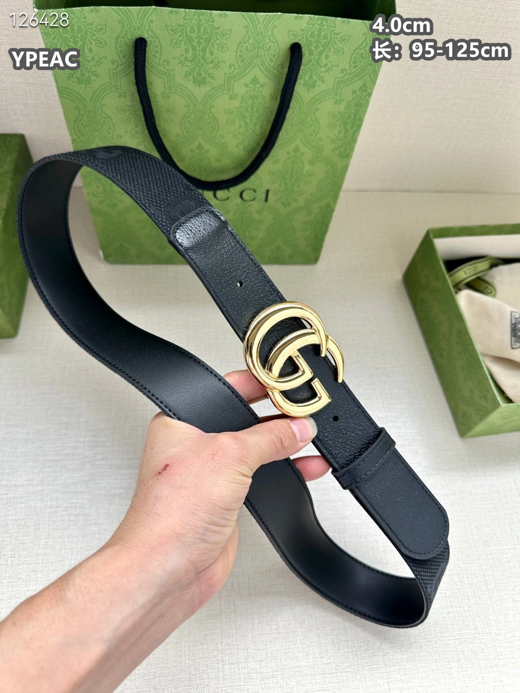 Durable 1873 Gucci AAA Quality Belts For Men