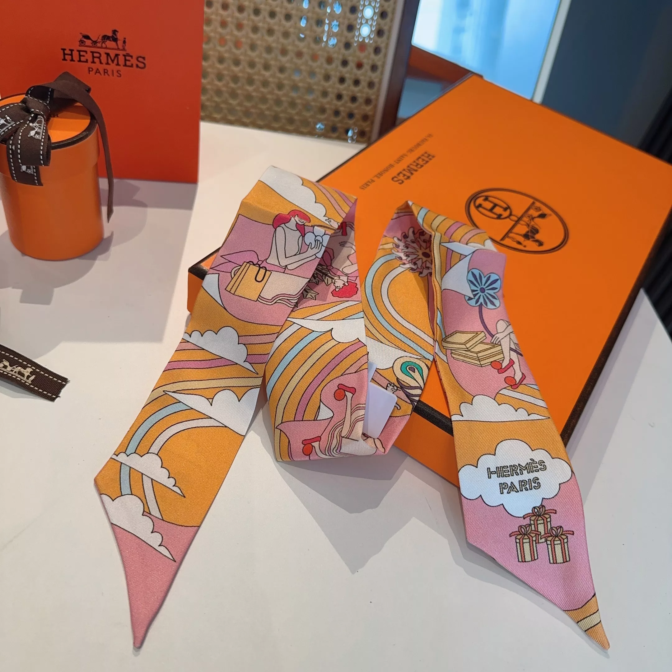 Durable 1977 Hermes Silk Scarf