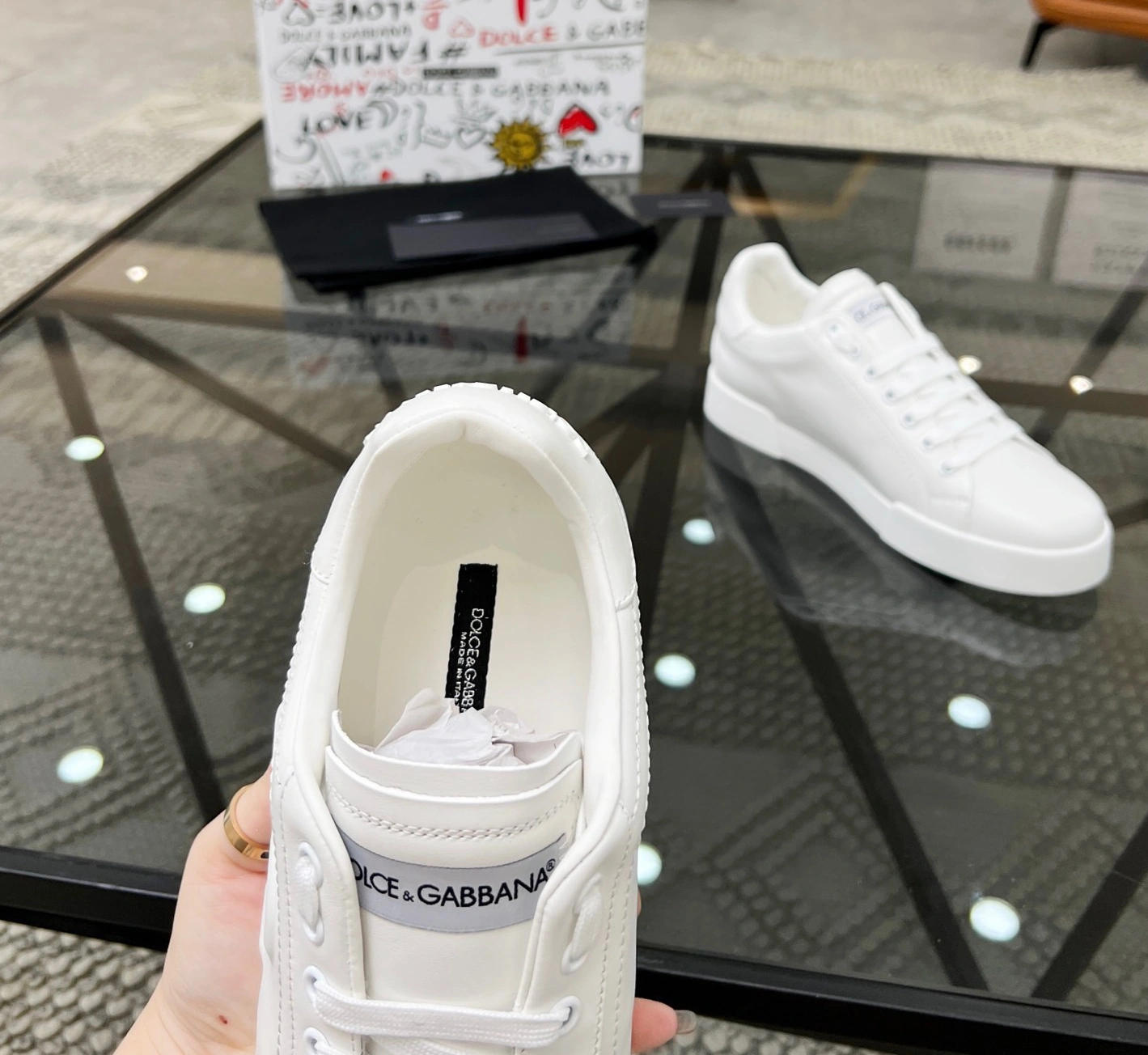 Durable 2048 Dolce & Gabbana D&G Casual Shoes For Men