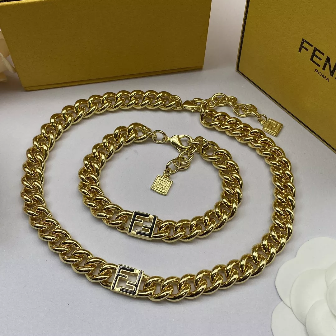 Durable 2081 Fendi Jewelry Set