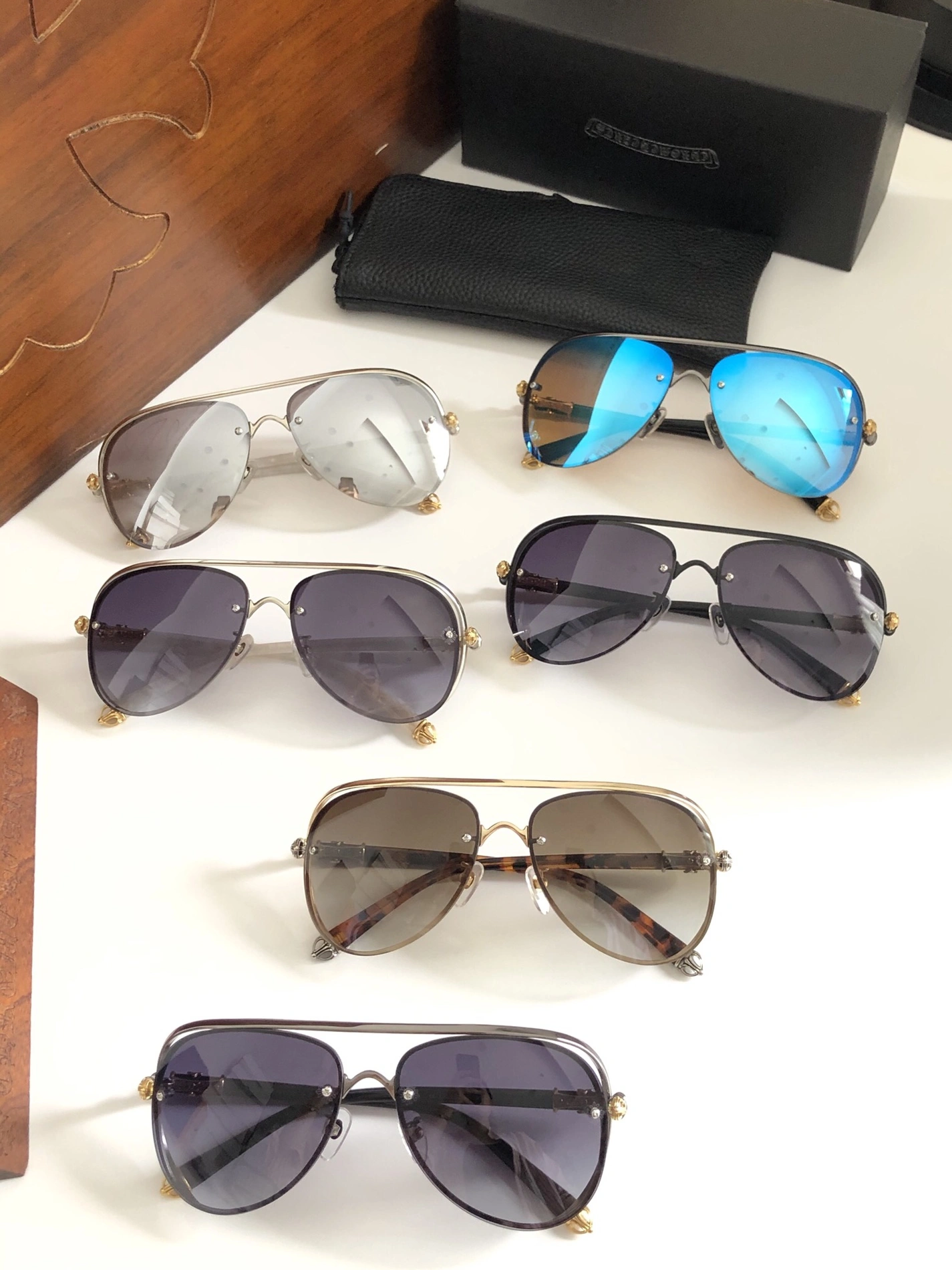 Durable 2099 Chrome Hearts AAA Quality Sunglasses