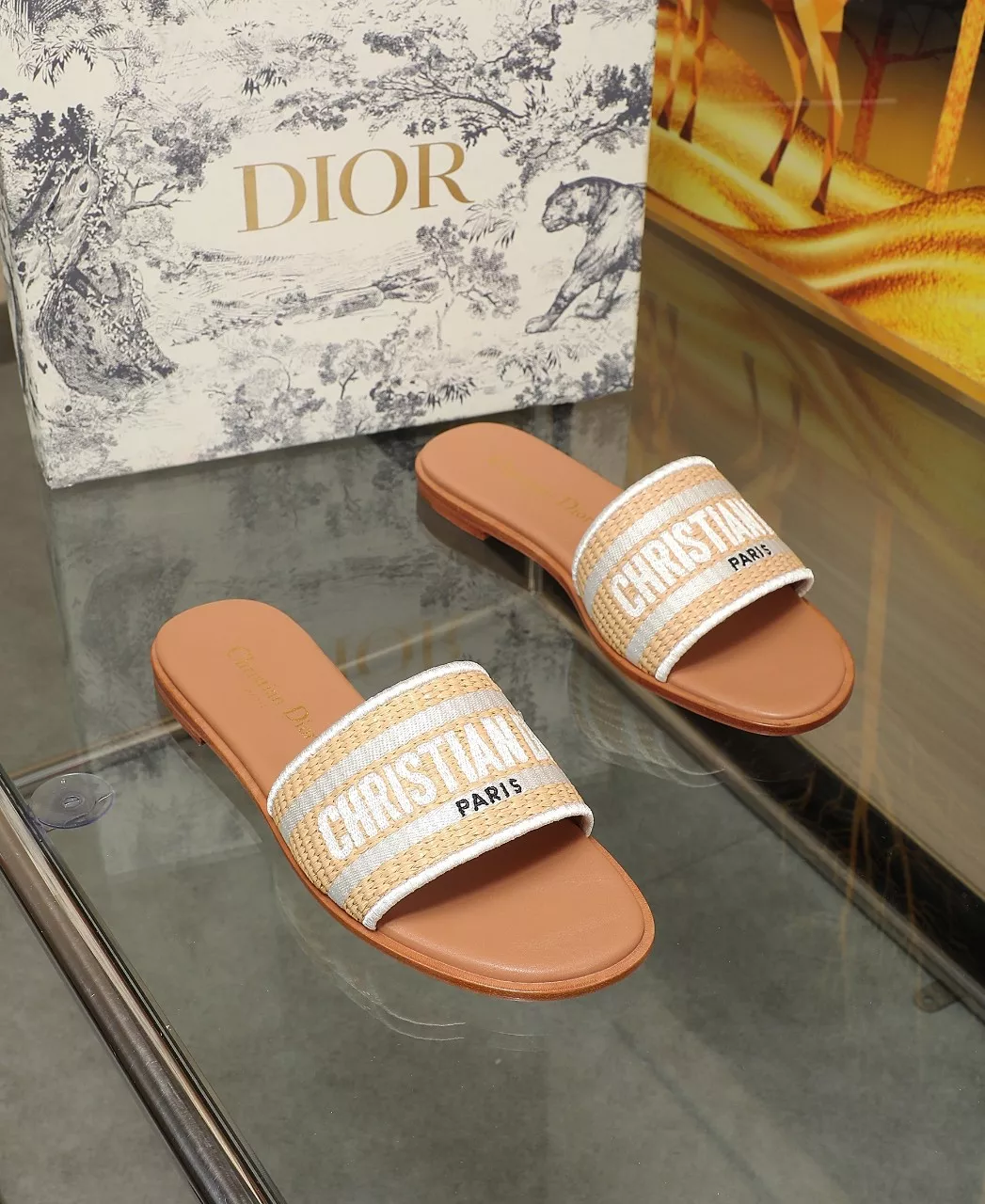 Durable 2183 Christian Dior Slippers For Women