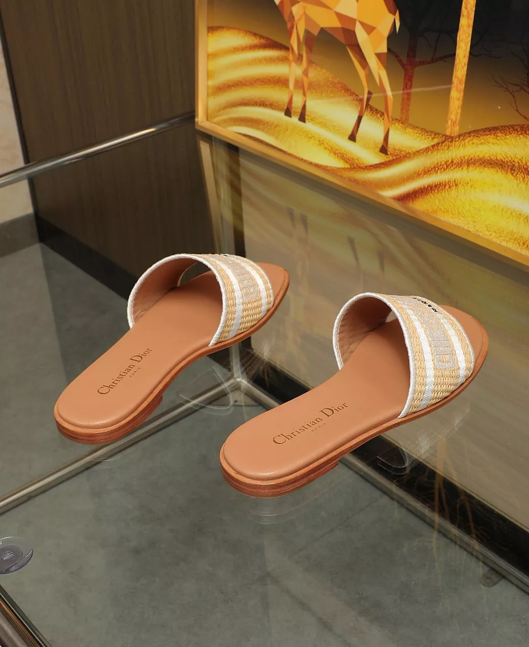 Durable 2183 Christian Dior Slippers For Women