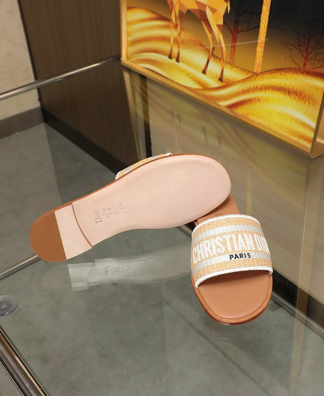 Durable 2183 Christian Dior Slippers For Women