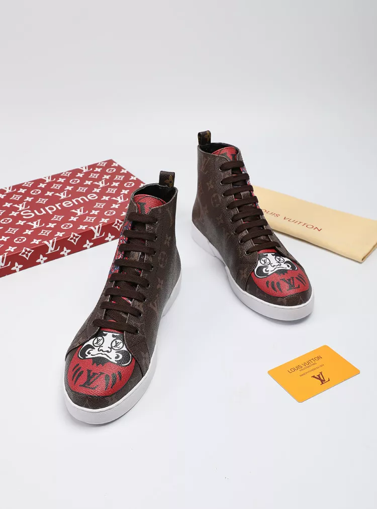 Durable 2251 Louis Vuitton High Tops Shoes For Men