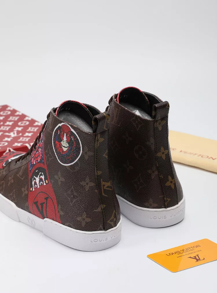 Durable 2251 Louis Vuitton High Tops Shoes For Men